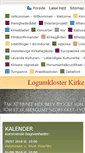 Mobile Screenshot of loegumkloster-kirke.dk